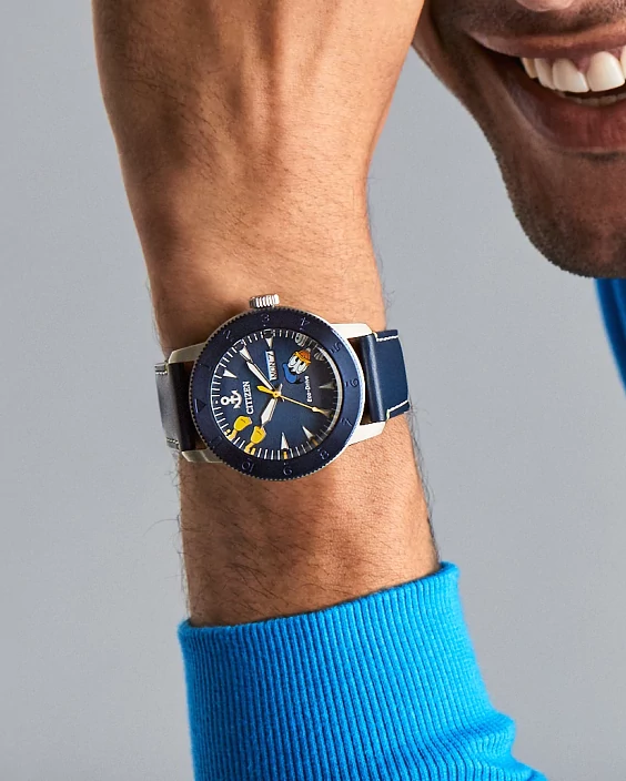 【シチズン エコ・ドライブ】ドナルド ダック (モデル：AW0075-06W) シチズン エコ・ドライブ】ドナルド ダック (モデル：AW0075-06W)